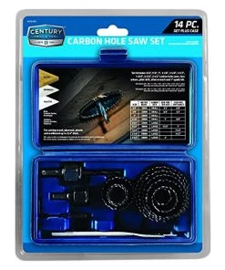 Century Drill 14 Piece Carbon Hole Saw Set