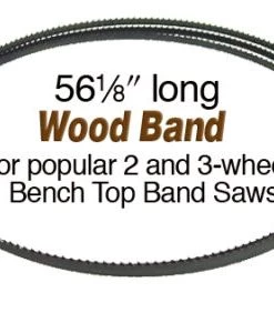 Wood Band Saw Blade - 56 1/8in Long