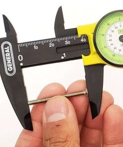 General Tools 142 6 in. Plastic Dial Caliper w/ Inches Readout -Tools Sales 1020019 3