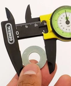 General Tools 142 6 in. Plastic Dial Caliper w/ Inches Readout -Tools Sales 1020019 4