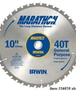 Irwin Tools Marathon 14070 Miter and Table Saw Blade