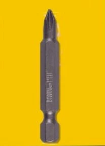 Irwin Power Bit, #1 Drive, Phillips Drive, 1/4 In Shank