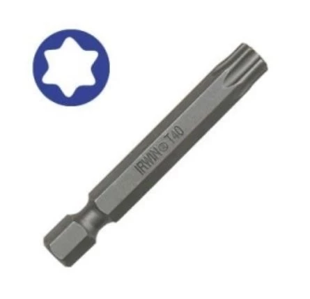 Irwin Power Bit, T25 Drive, Torx Drive, 1/4-In Shank 3 Irwin Power Bit, T25 Drive, Torx Drive, 1/4-In Shank