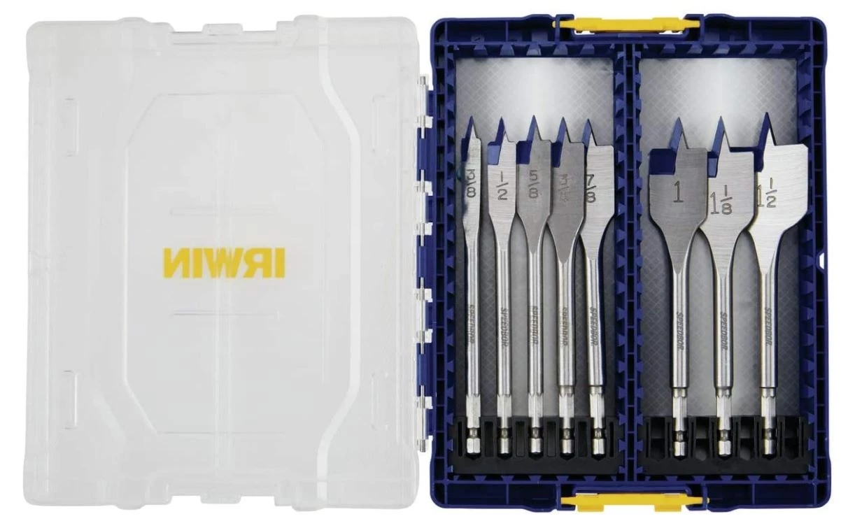 Irwin Speedbor Max Drill Bit Set, 8-Piece 3 Irwin Speedbor Max Drill Bit Set, 8-Piece