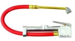 Milton Dual Head Inflator Gauge w/12" Air Hose