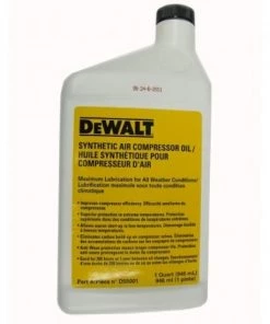 DeWalt D55001 Synthetic Compressor Oil, 1 Quart