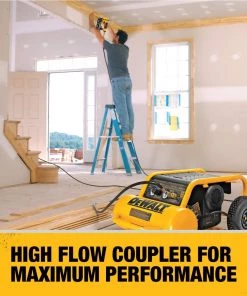 DeWalt D551461.6 HP Continuous, 225 PSI, 4.5 Gallon Compressor 10 DeWalt D551461.6 HP Continuous, 225 PSI, 4.5 Gallon Compressor -Tools Sales 11922591 4