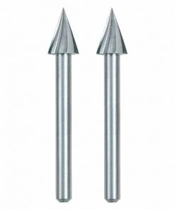 Dremel 125 1/4" Carving Bits - 2 Pack