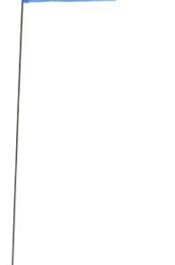 CH Hanson 15" Marking Flag (10-Pack) -Tools Sales 14340086 blue 1