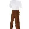 Black Stallion 24"x 40" Split Cowhide Split-Leg Chaps -Tools Sales 15990040 1