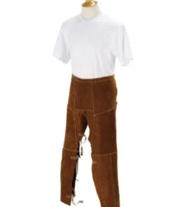 Black Stallion 24"x 40" Split Cowhide Split-Leg Chaps