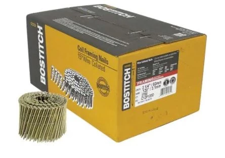 Bostitch 3 1/4-Inch Roofing, Siding and Framing Nails - Yellow Zinc 3 Bostitch 3 1/4-Inch Roofing, Siding and Framing Nails - Yellow Zinc