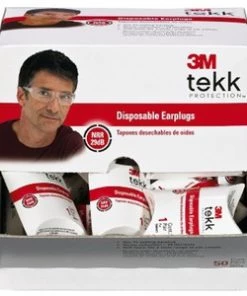 3M tekk Bulk Foam 2 Pack Ear Plugs