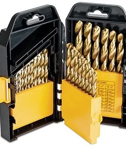 Titan Tools 29pc Titanium Coated Drill Bit Set