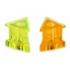 Master Magnetics Orange/Green Triangle Magnetic Push Pins (10-Pack) -Tools Sales 29870224