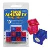 Master Magnetics Blue/Pink Magnetic Squares (10-Pack) -Tools Sales 29870237