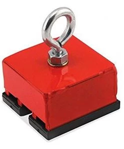 Master Magnetics Heavy-Duty Holding and Retrieving Magnet, 100 lb.