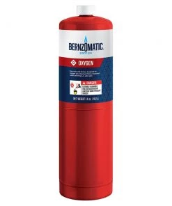 Tools Sales 4 Bernzomatic OX9 1.4 oz. Oxygen Torch Cylinder