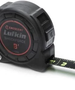 Apex Lufkin 1/2"x8' Black Tape Measure