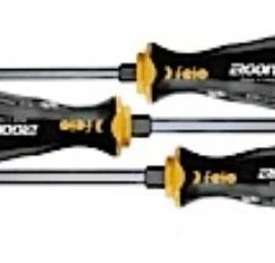 Felo 3 pc. Ergonic Slotted & Phillips Screwdriver Set