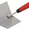 Marshalltown Inside Corner Trowel with Soft Grip Handle - 4" x 5" -Tools Sales 3480037 1