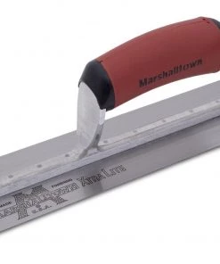 Marshalltown 11-1/2" x 4-3/4" Finishing Trowel Curved - w/DuraSoft Handle