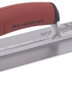 Marshalltown 11-1/2" x 4-3/4" Finishing Trowel Curved - w/DuraSoft Handle -Tools Sales 3480384 4