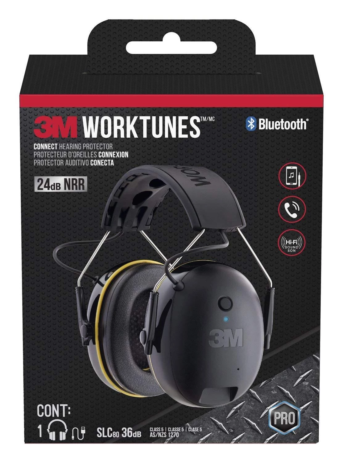 3M™ WorkTunes™ Connect Wireless Hearing Protector with Bluetooth® Technology 3 3M™ WorkTunes™ Connect Wireless Hearing Protector with Bluetooth® Technology