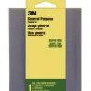 3M Super Fine General Purpose Sanding Pad, Contour Surface, 4.50 in x 5.50 in x 3/16 in 1 3M Super Fine General Purpose Sanding Pad, Contour Surface, 4.50 in x 5.50 in x 3/16 in -Tools Sales 3790258