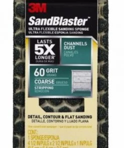 3M SandBlaster Ultra Flexible Medium Sanding Sponge, 4-1/2″ x 2-1/2″ x 1″ 11 3M SandBlaster Ultra Flexible Medium Sanding Sponge, 4-1/2″ x 2-1/2″ x 1″ -Tools Sales 3790989 60 1