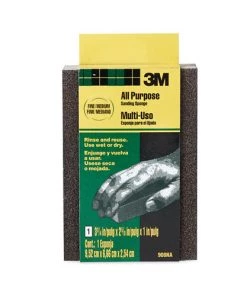 3M Sanding Sponge - Extra Fine/Fine - 120/80 Grit