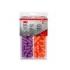 3M Disposable Multi-Color Ear Plugs, 80 Pair