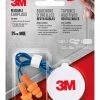 3M Corded Reusable Ear Plugs w/ Case -Tools Sales 3793889 1 scaled