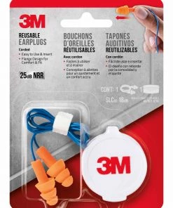 3M Corded Reusable Ear Plugs w/ Case