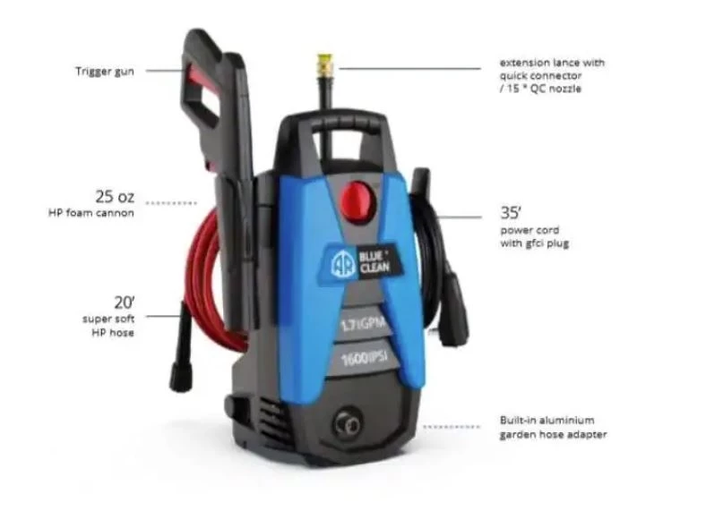 AR Blue Clean 1600 PSI Electric Pressure Washer 6 AR Blue Clean 1600 PSI Electric Pressure Washer - Image 4