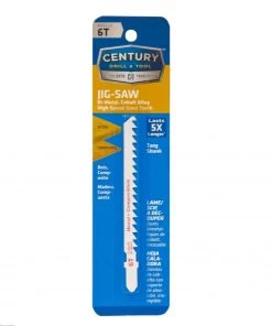 Century Jigsaw Blades T-Shank 6T Bi-Metal