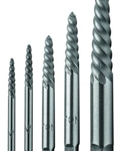 Century Spiral Flute Screw Extractor Set 5 Pc.