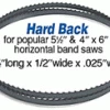 Olson 64 1/2" Hard Back Metal Cutting Band Saw Blade - HB71864BL -Tools Sales 45620047 1