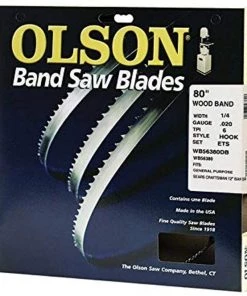 Wood Band Saw Blade - 80inX1/4inX6TPI - Hook