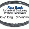 Olson 93 1/2" Flex Back Band Saw Blade - FB08593DB -Tools Sales 45620089 1