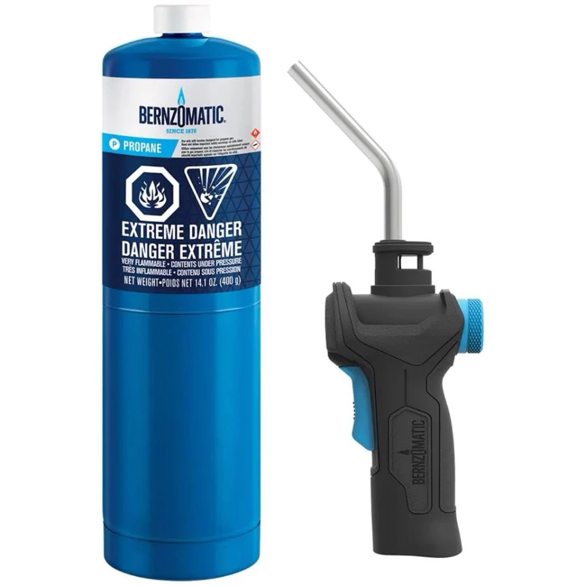 BernzOmatic Self Lighting Propane Multi-Use Torch Kit 3 BernzOmatic Self Lighting Propane Multi-Use Torch Kit