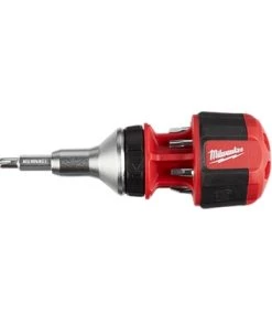 Milwaukee 8-in-1 Compact Ratcheting Multi-bit Driver