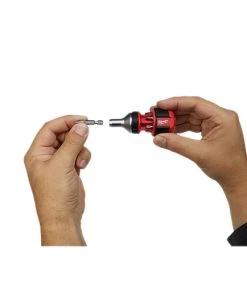 Milwaukee 8-in-1 Compact Ratcheting Multi-bit Driver -Tools Sales 48 22 2330 4