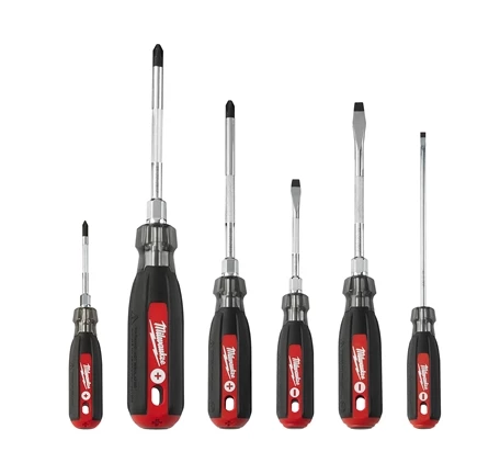 Milwaukee Cushion Grip Screwdriver Kit - 6 PC 3 Milwaukee Cushion Grip Screwdriver Kit - 6 PC