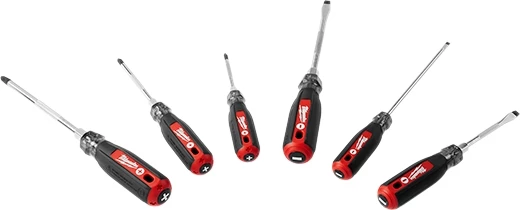 Milwaukee Cushion Grip Screwdriver Kit - 6 PC 4 Milwaukee Cushion Grip Screwdriver Kit - 6 PC - Image 2