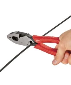 Milwaukee 9" Comfort Grip High Leverage Lineman's Pliers w/Crimper -Tools Sales 48 22 6100 4