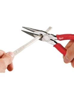 Milwaukee 8" Comfort Grip Long Nose Pliers -Tools Sales 48 22 6101 2