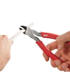 Milwaukee 8" Comfort Grip Diagonal Cutting Pliers -Tools Sales 48 22 6108 2 1 1