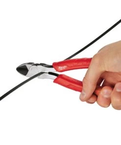Milwaukee 8" Comfort Grip Diagonal Cutting Pliers -Tools Sales 48 22 6108 5 1