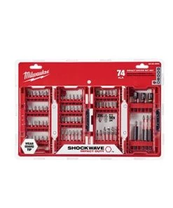 Milwaukee SHOCKWAVE™ Impact Duty Driver Bit Set - 74 PC